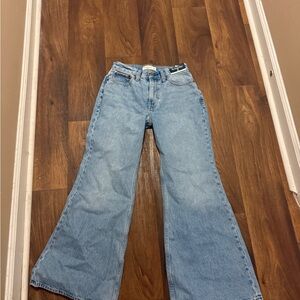 Abercrombie & Fitch Light Blue Flare Jeans